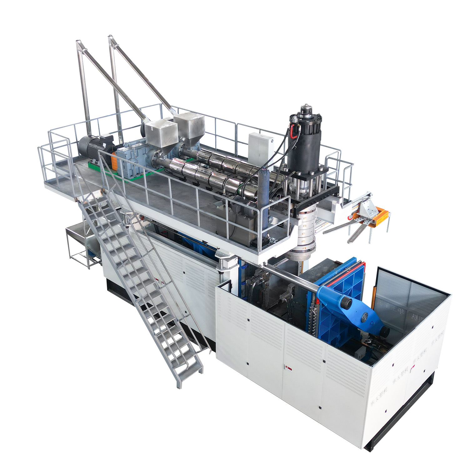 華玉交通設(shè)施吹塑機(jī)   路障2層