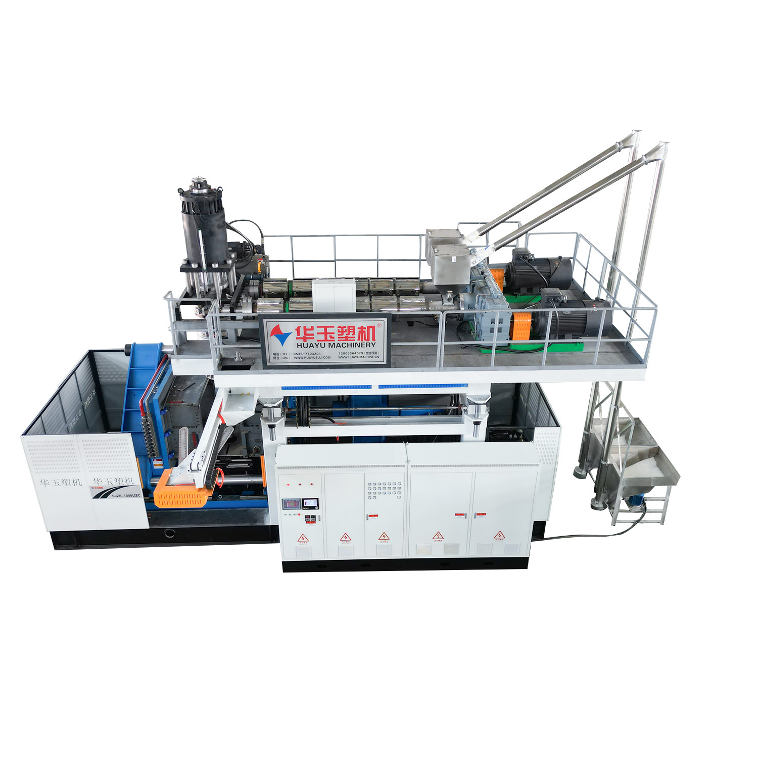 華玉1000L IBC吹塑機(jī)標(biāo)配 2層